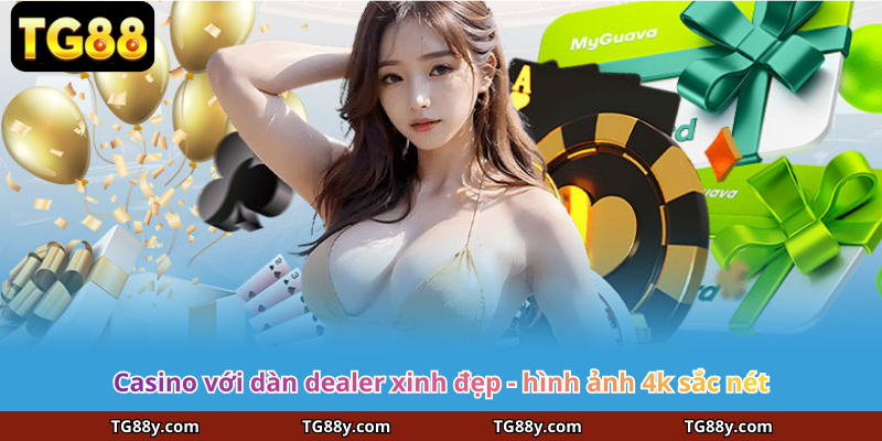 Casino với dàn dealer xinh đẹp - hình ảnh 4k sắc nét