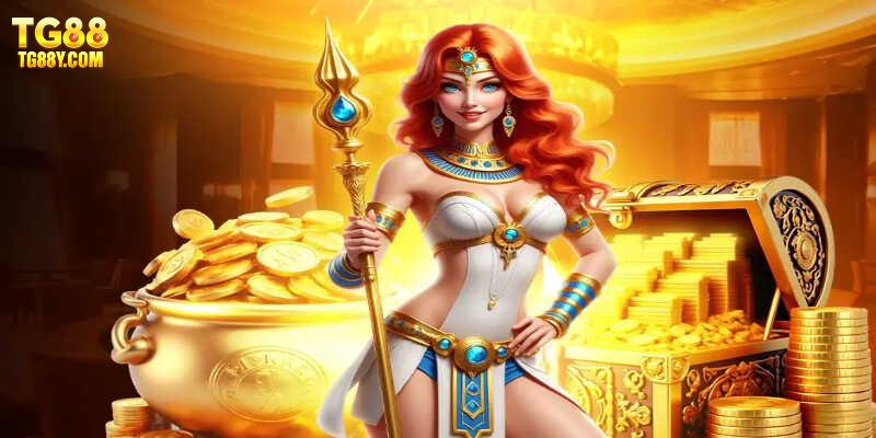 Giao diện game kho báu của yêu tinh hấp dẫn